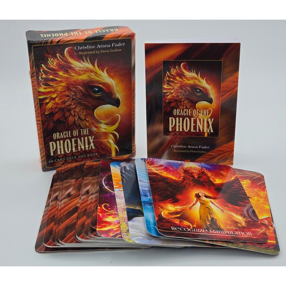 Oracle of the Phoenix 44-Card Deck and Book Christine Arana Fader Elena Dudina